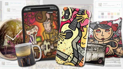 Aprenda personalizar produtos com sua arte e ganhe royalties