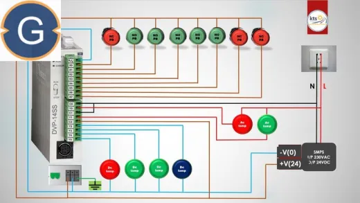 Delta PLC Programming Using WPLSoft (PLC-SCADA-8)