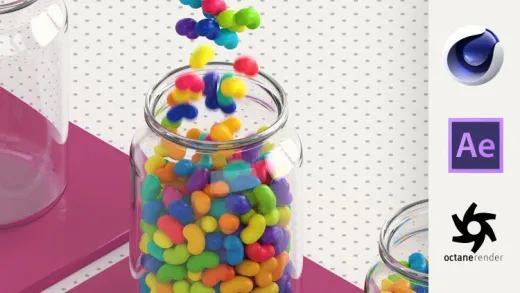 Cinema 4D - Looping 3D Animation for Instagram and GIF
