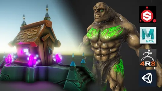 Pipeline game con Substance, Maya, Zbrush y Unity