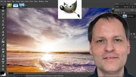 Make GIMP 2.10 work as Photoshop