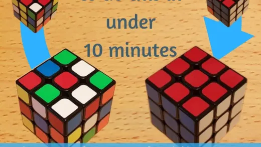 How to Solve the Rubiks Cube in 5 easy stages.