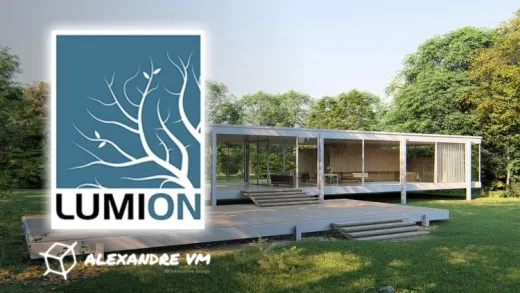 Aprenda Lumion 8, do básico ao avançado.