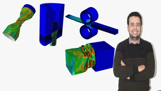 Abaqus دورة برنامج الابكوس (Part-4)