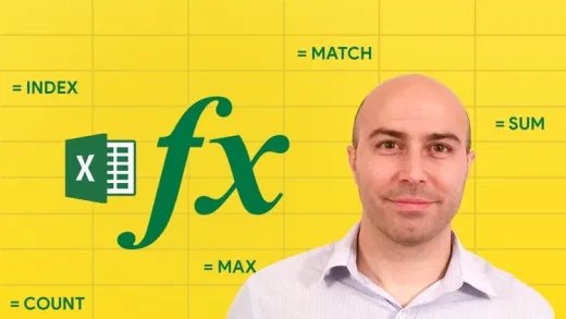 Excel Formulas Made Easy - Learn more than 100 Formulas