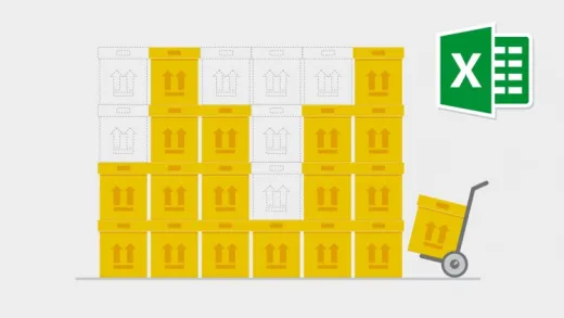 Excellence in Excel! Create a Stock Control tool in Excel!