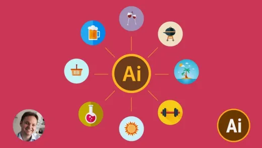 How to create flat design icons in 15 minutes in Illustrator