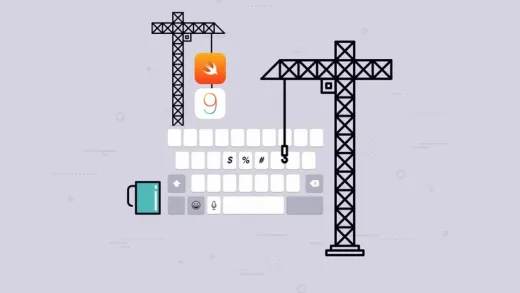 Develop a Custom Keyboard in iOS 9 & Swift 2 - 4 Keyboards!