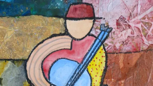 Collage for beginners  -A guitarist