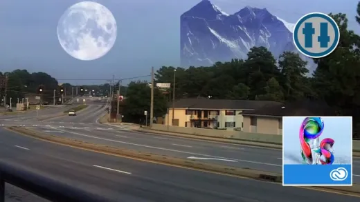 It's NOT Matte Painting!  EZ Video Compositing in Photoshop!