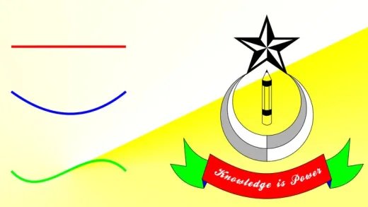 Corel Draw - From Straight Line to A Logo