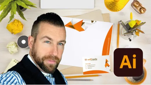 Business Card and Letterhead Design in Adobe Illustrator
