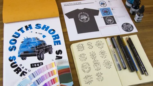 T-Shirt Design Workshop 02: Mixed Media Design