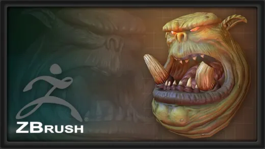 The Complete Orc Bust Sculpting Course with ZBrush