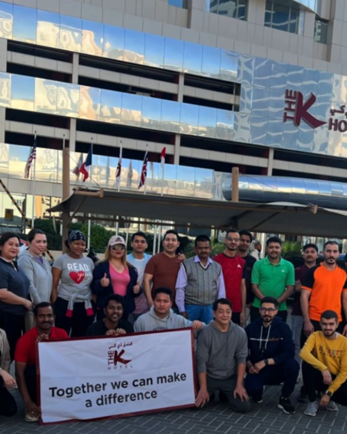 The K Hotel Colleagues’ Walkathon and Sports Competition.