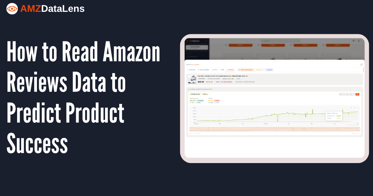 How to Read Amazon Reviews Data to Predict Product Success