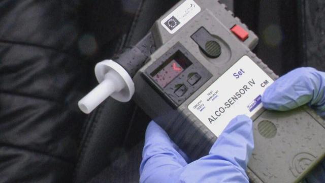 The patient called the police to the clinic. The doctor had 1.3 per ml of alcohol