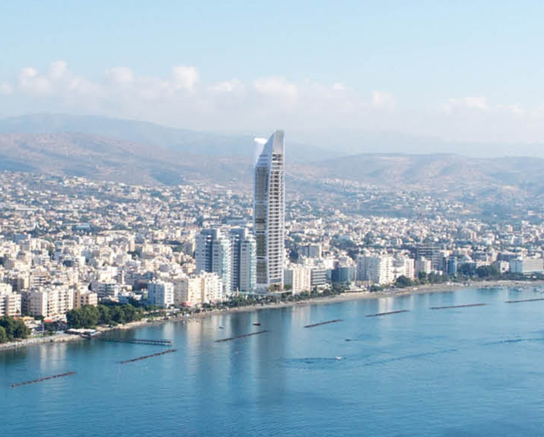 ALIMAK-Scando 45-30 Twin Hoist at "ONE tower Limassol"