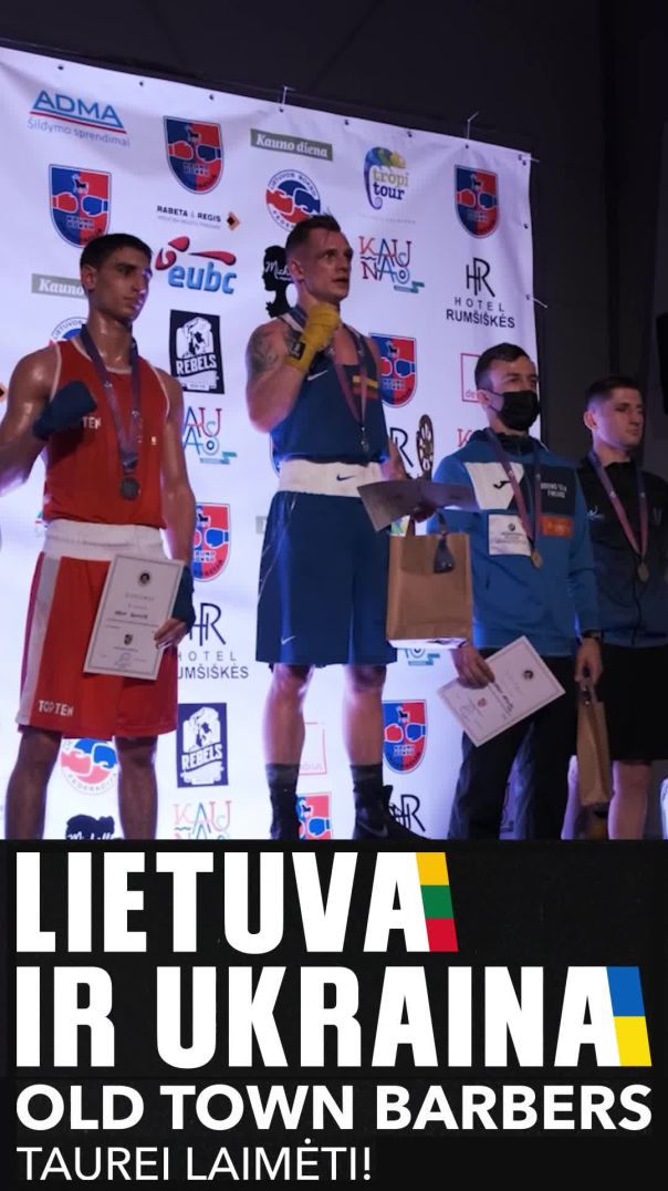 Ukraina VS Lietuva bokso varžybos