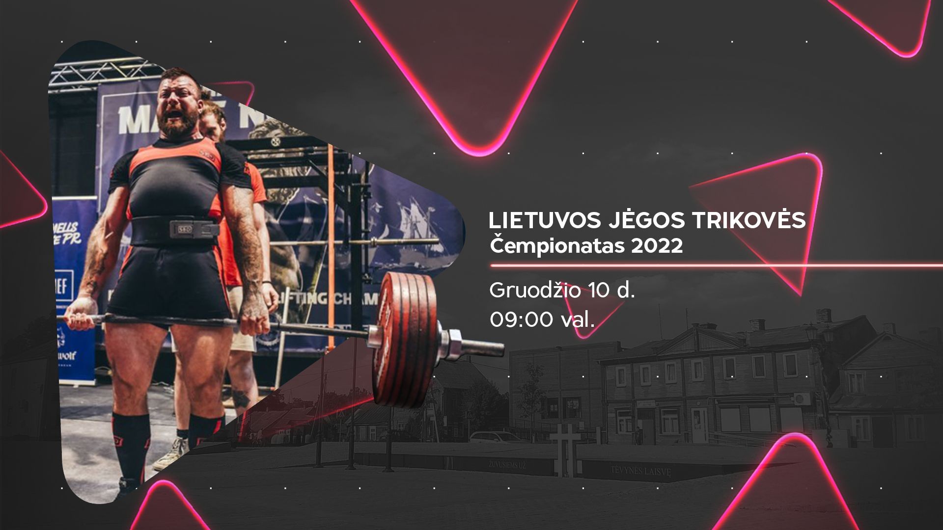 ⁣Lietuvos jėgos trikovės čempionatas 2022