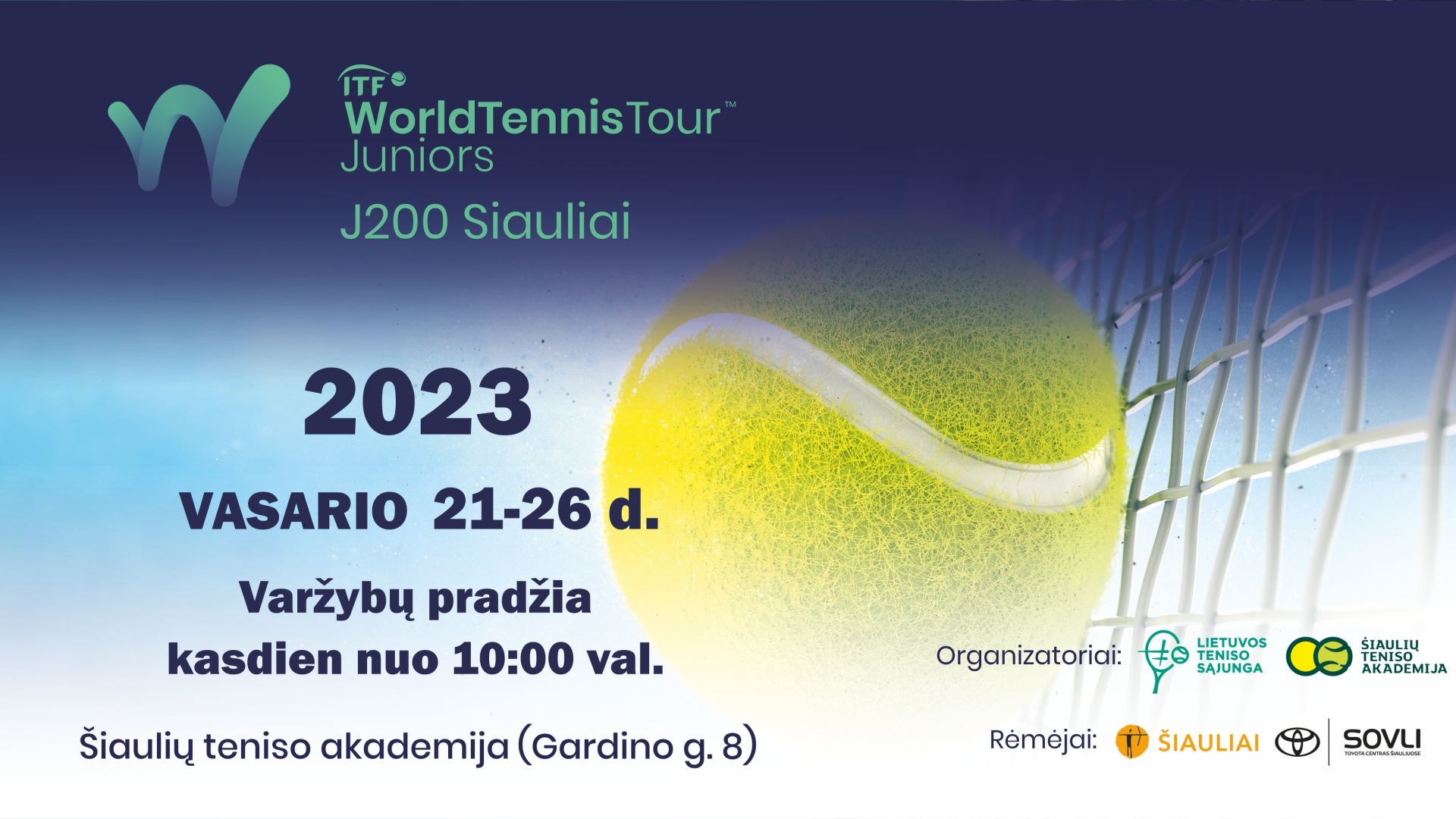 Court 3 | Day 2 | ITF TOURNAMENT "SIAULIAI OPEN 2023"