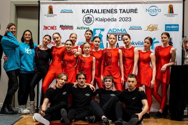 „Karalienės taurės“ finale – KGym sporto ir sveikatingumo centro bei Vilniaus parkūro akademijos debiutas