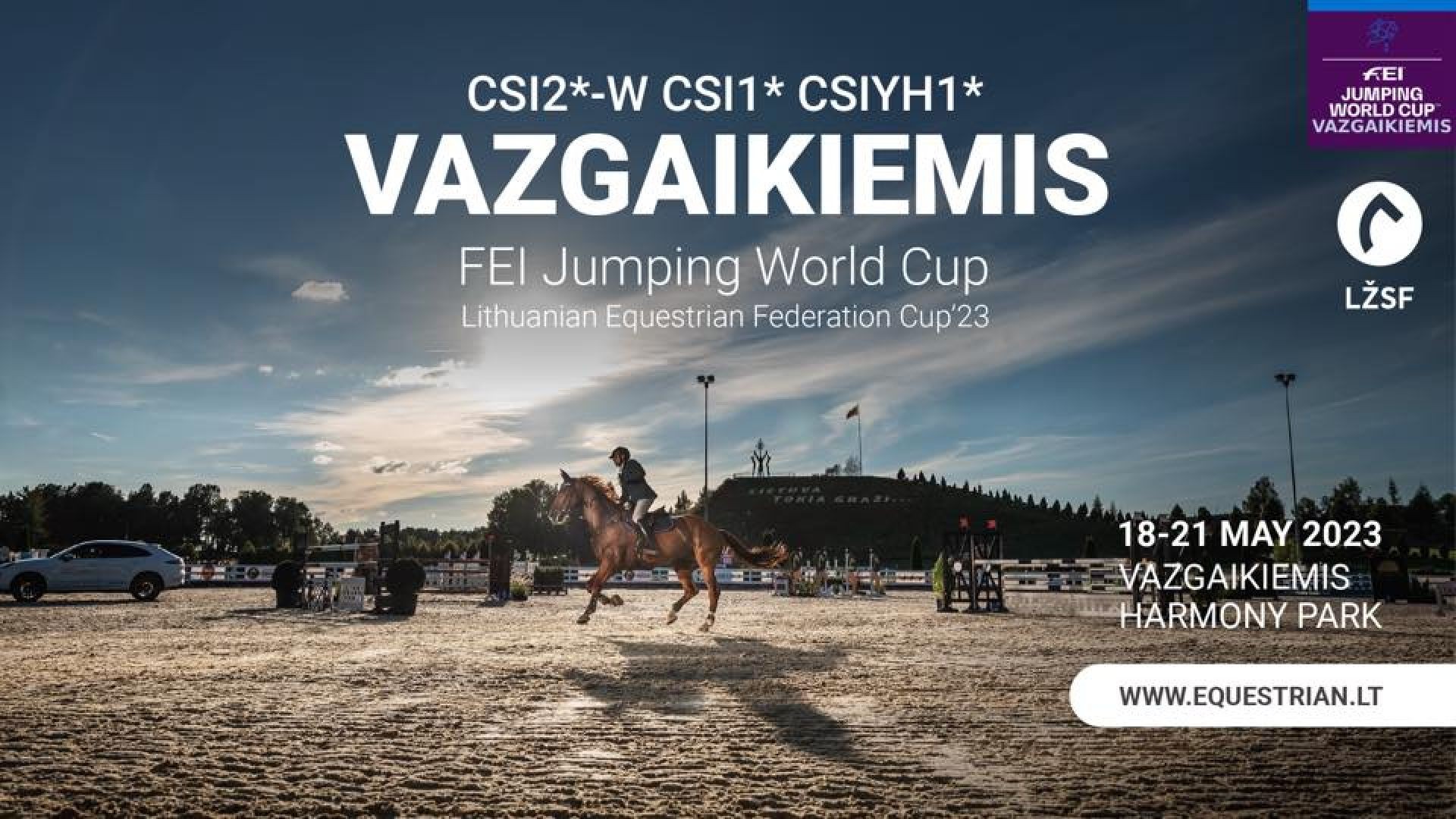 Day 1 | FEI Jumping World Cup Vazgaikiemis 2023