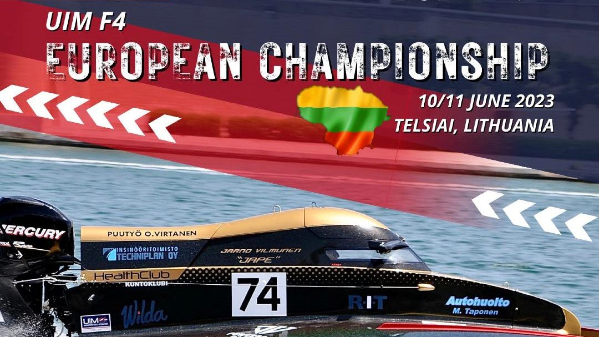 Day 2 | UIM F4 EUROPEAN CHAMPIONSHIP TELŠIAI 2023