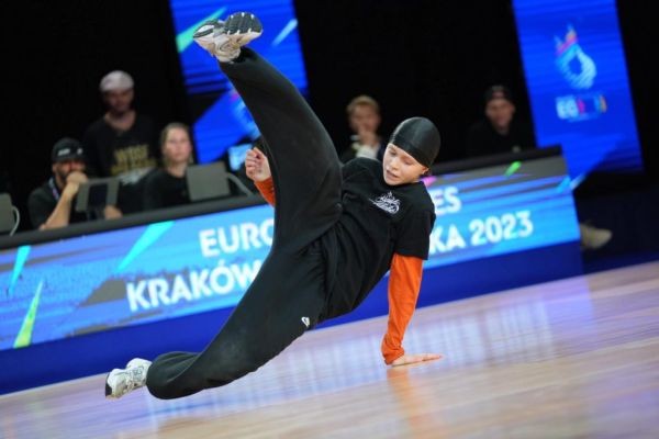 Lietuvos breiko šokėjai Dominikai Banevič – Europos žaidynių bronza