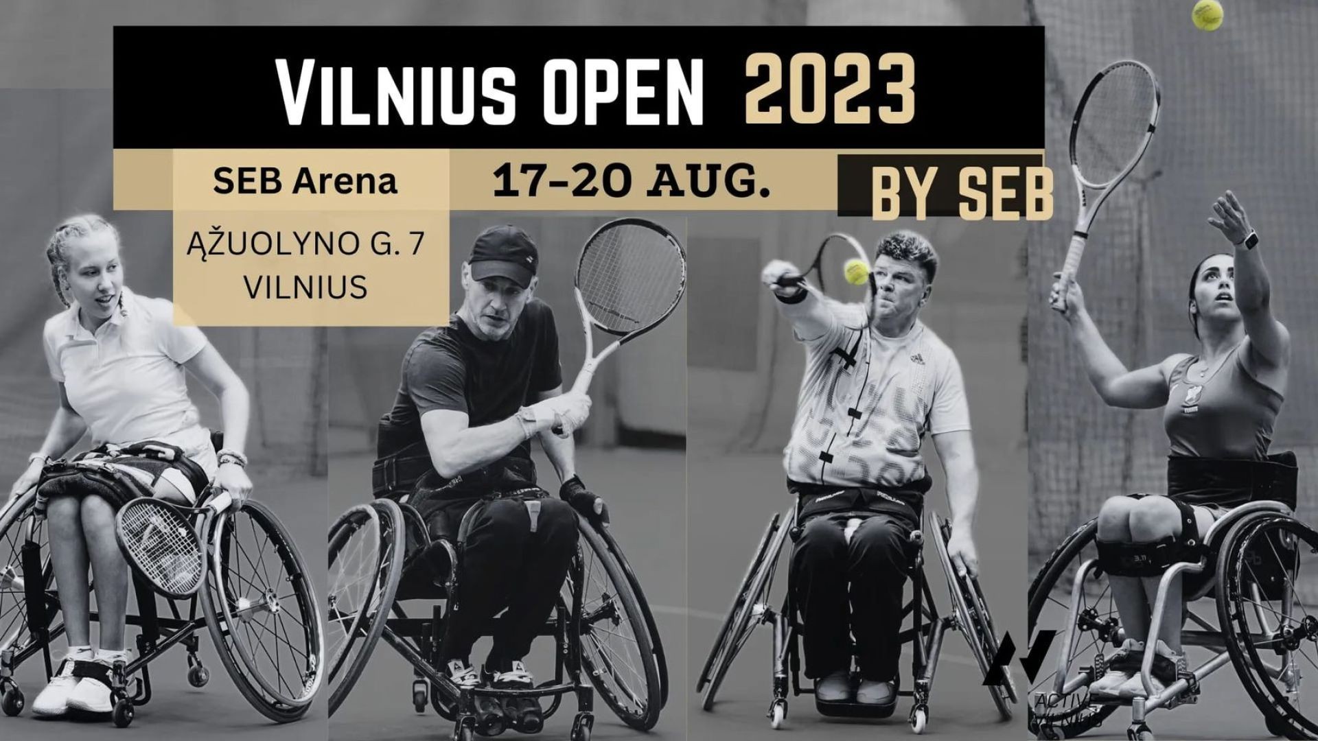 COURT 6  DAY 1 - VILNIIUS OPEN 2023 BY SEB