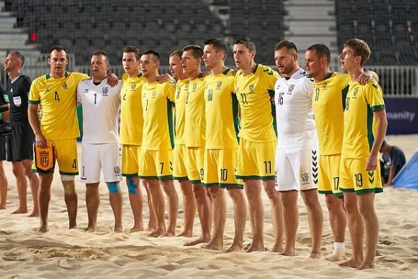 Paplūdimio futbolo rinktinė pradeda kovą Europos B diviziono čempionate