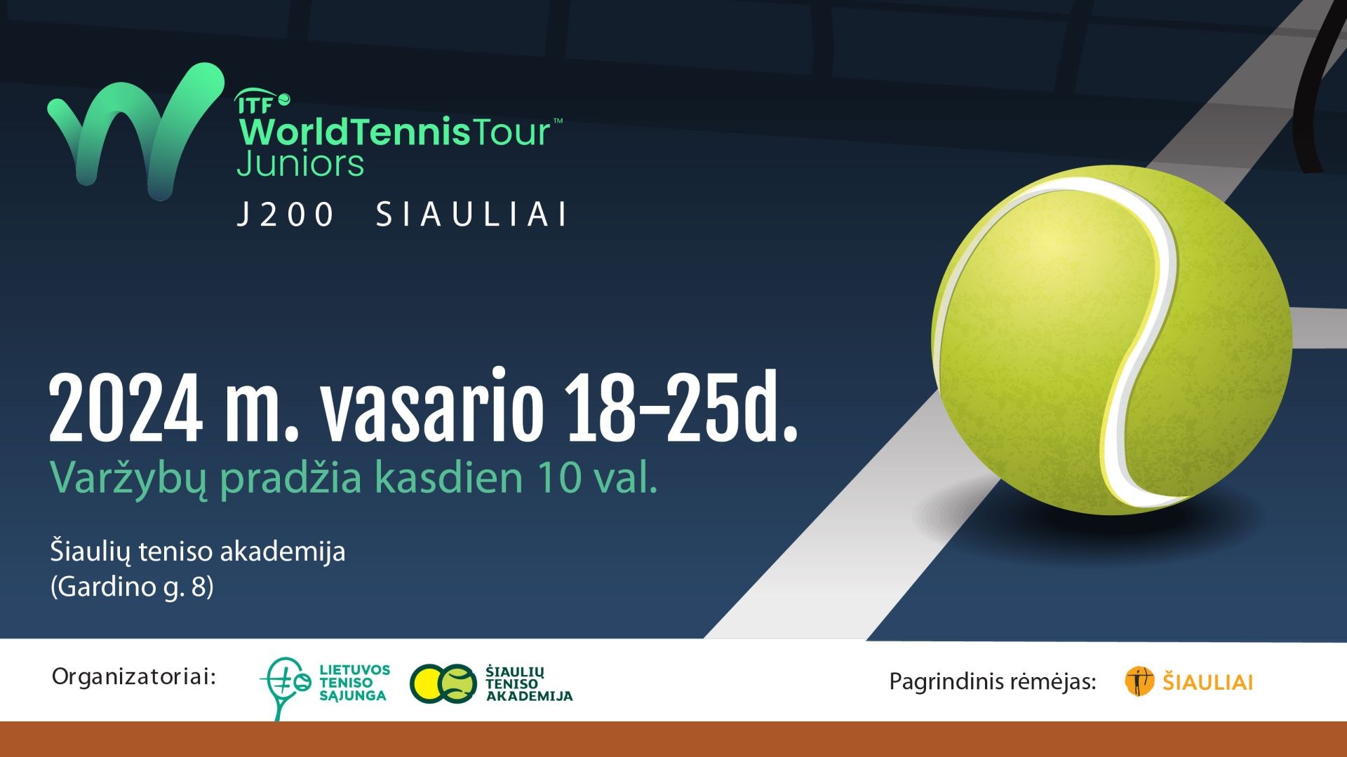 Court 1 | Day 1 | ITF TOURNAMENT "SIAULIAI OPEN 2024"