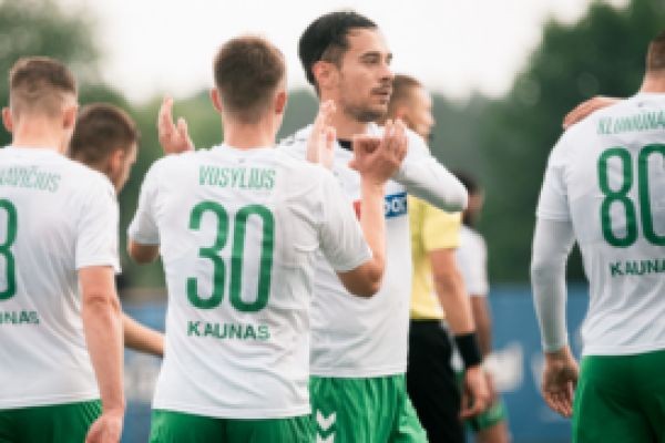 Septynių įvarčių dominavimas: „Kauno Žalgiris“ Su triumfu žengė į taurės ketvirtfinalį
