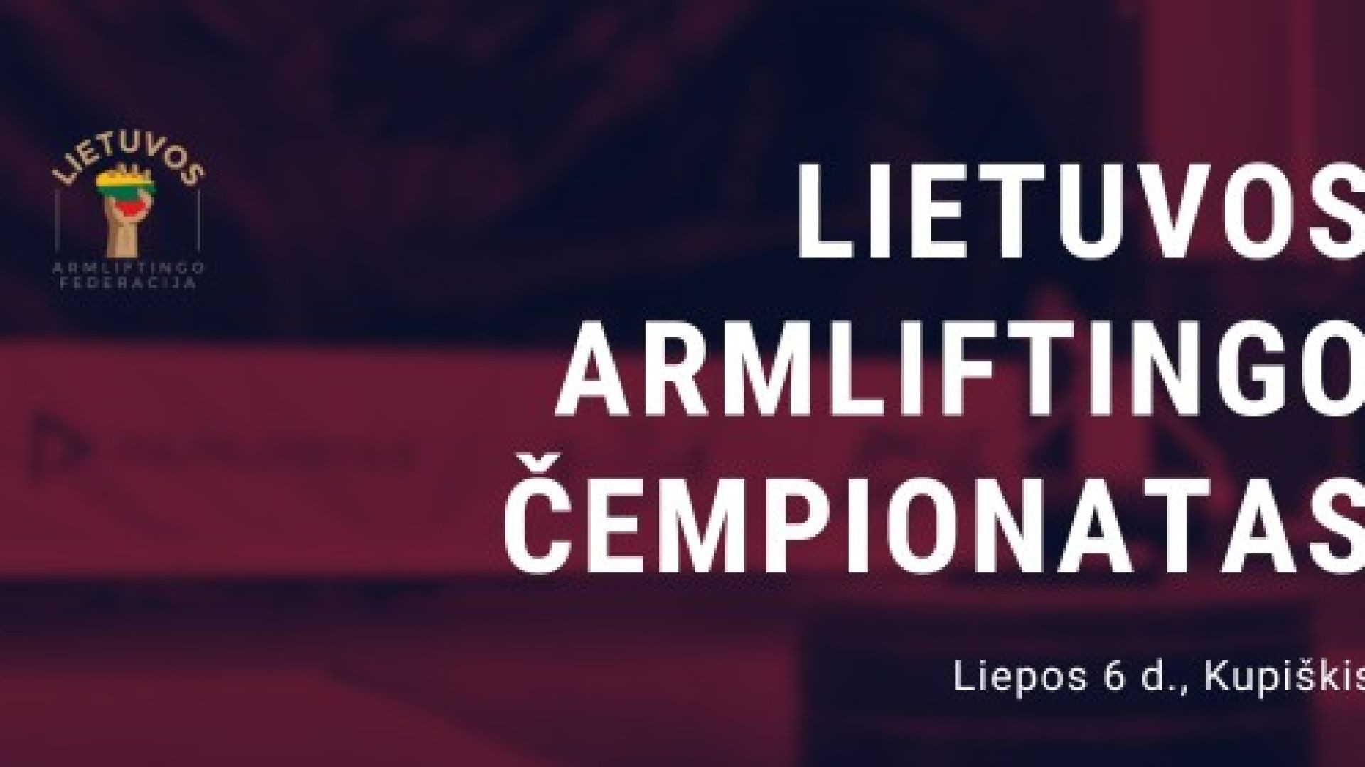 Atviras Lietuvos Armliftingo Čempionatas 2024