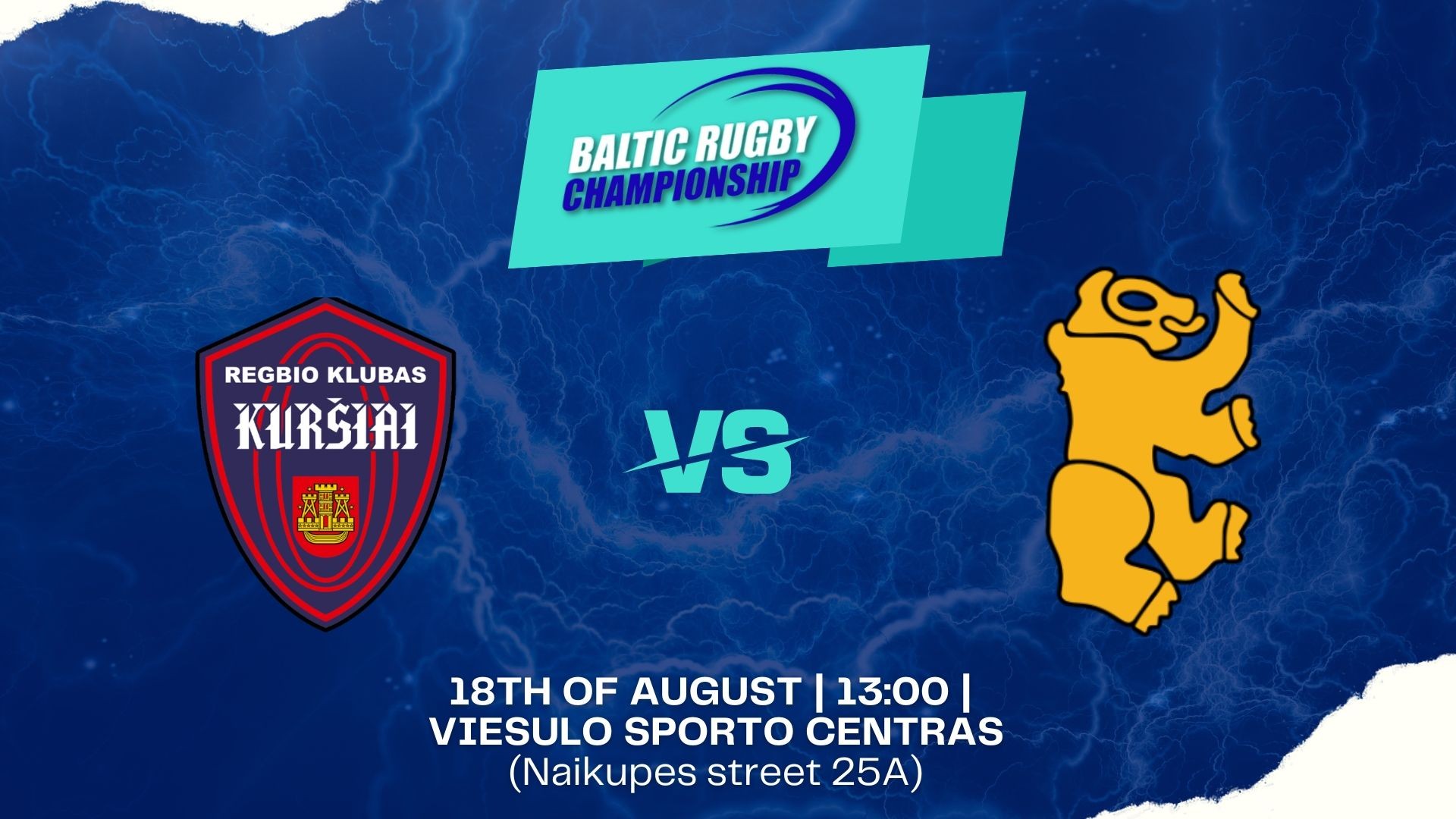 BALTIC RUGBY CHAMPIONSHIP: RK KURŠIAI (LT) - ⁣CITMA-RV TRANSPORT-BROTHERS OF CLEANLINESS (LT)