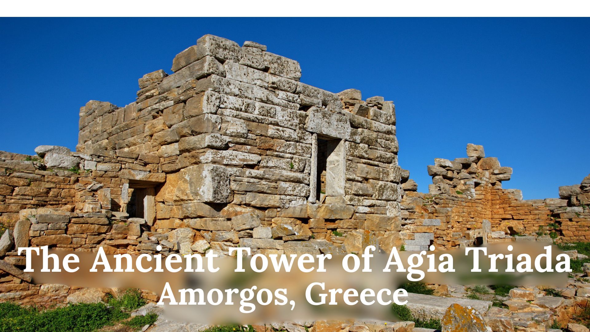 The Ancient Tower of Agia Triada Online