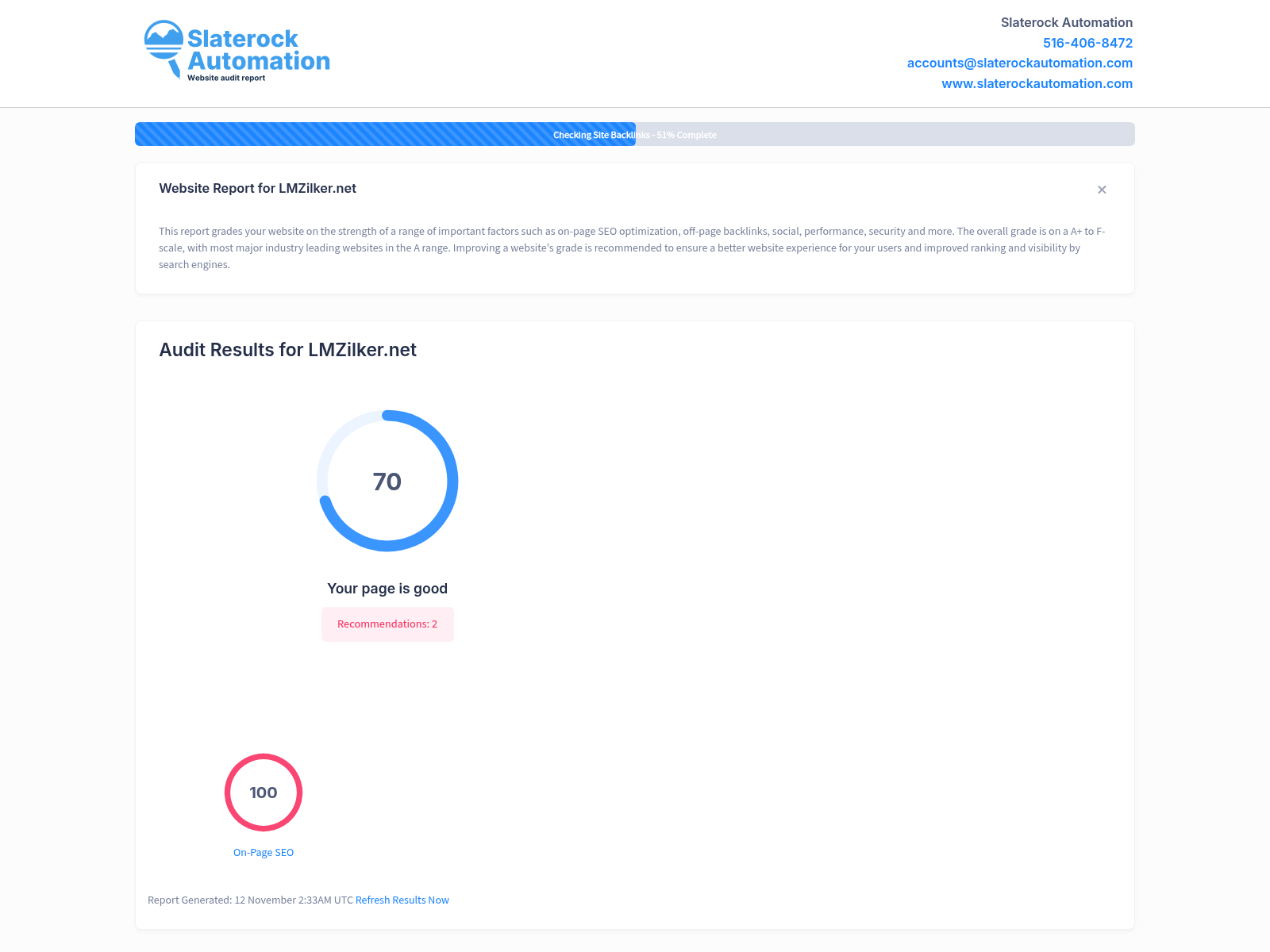 Screenshot showing the outstanding services and customer reviews of LM Zilker in New York.