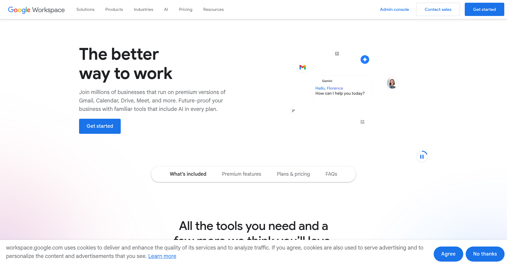 Go My Workspace 香港用戶使用 Google Gemini:透過 Google Workspace 訂閱輕鬆上手,無需 VPN 或外國信用卡