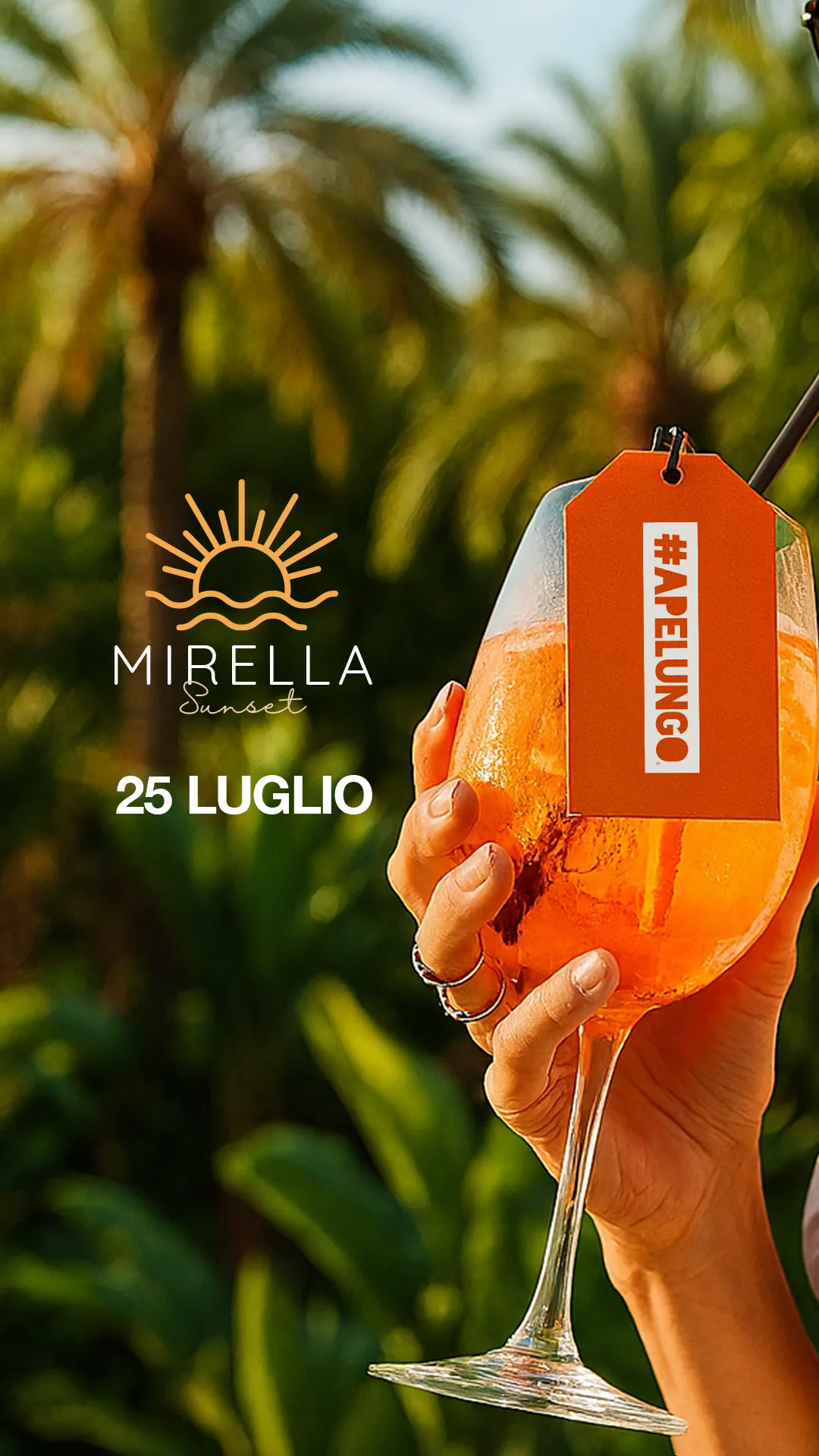 25-07-2025 apelungo al mirella sunset flyer.webp