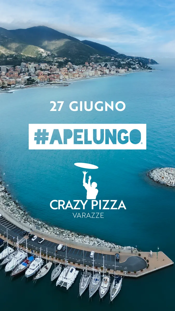 27-06-2024 apelungo al crazy pizza varazze flyer